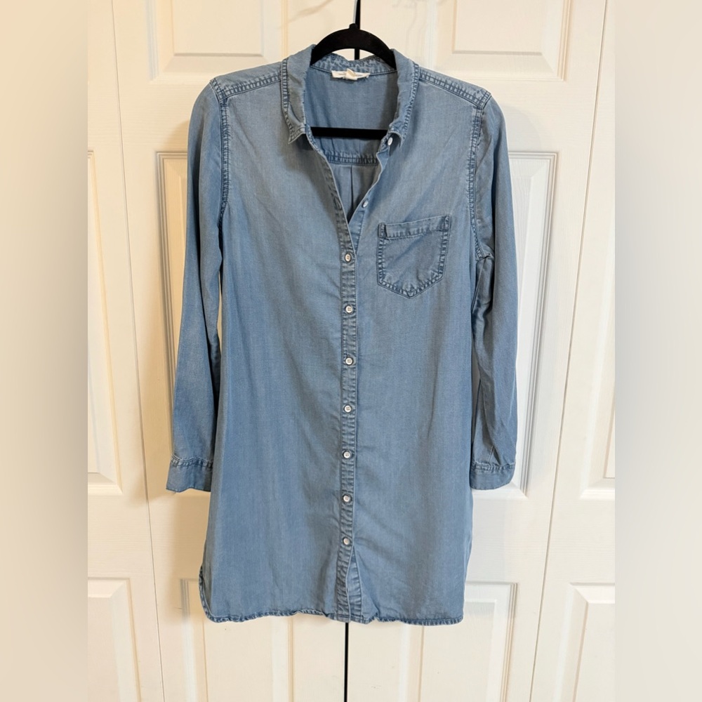 Denim shirt dress size M
